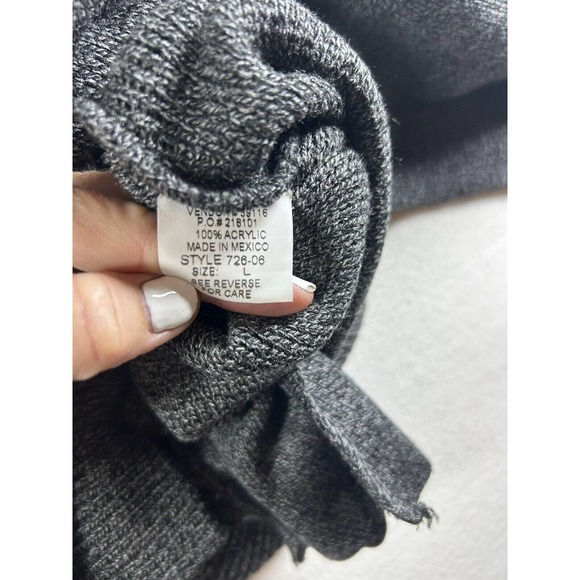 Haband Gray Zip Up Sweater for Men - Picture 4 of 6